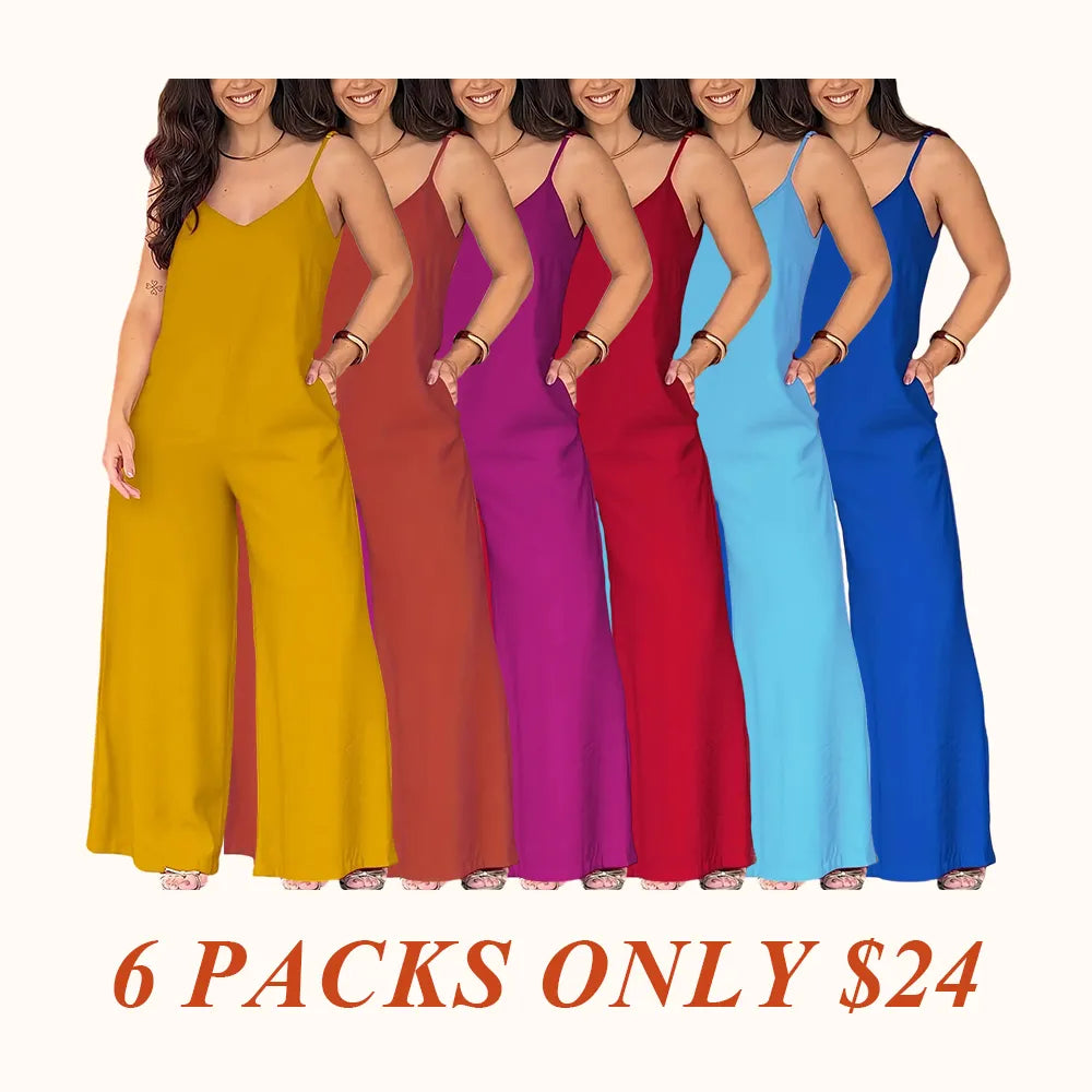 Women's Elegant Solid Color Strapless Jumpsuit, Stylish One-Piece for Casual Wear, Comfortable and Versatile Fashion Choice