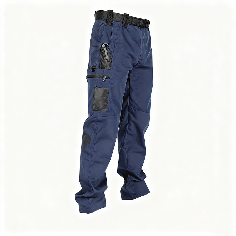 Men's Solid Color Tactical Work Pants