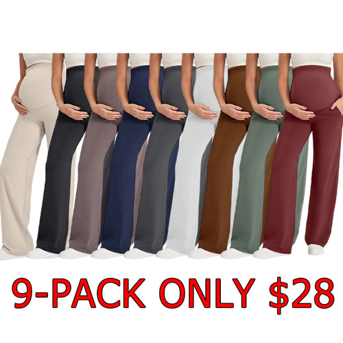 Maternity Wide-Leg Pants for Ultimate Comfort & Style 🤰✨