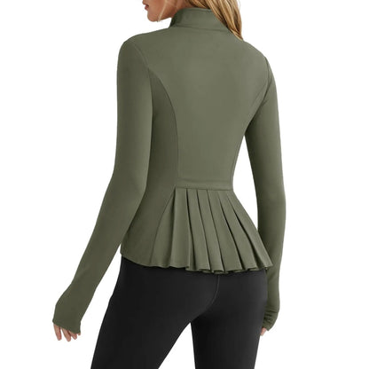 Women's Lightweight Zip-Up Athletic Jacket
