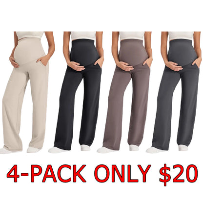 Maternity Wide-Leg Pants for Ultimate Comfort & Style 🤰✨