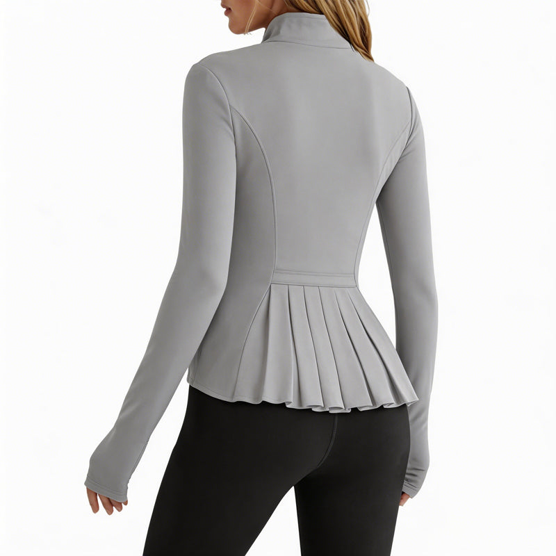 Women's Lightweight Zip-Up Athletic Jacket