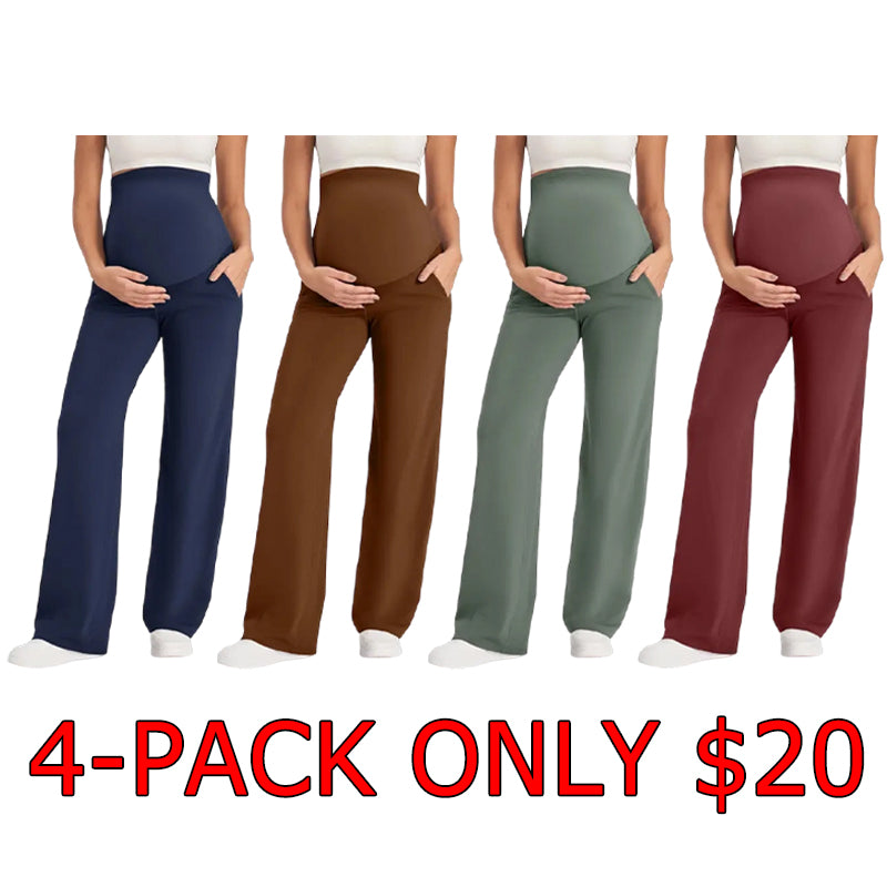 Maternity Wide-Leg Pants for Ultimate Comfort & Style 🤰✨