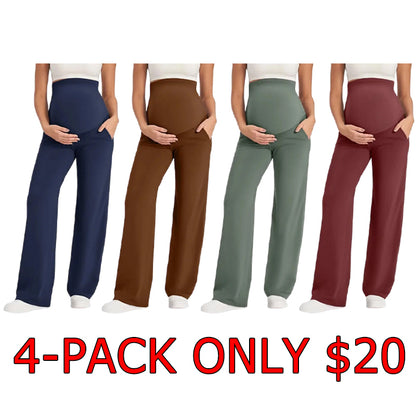 Maternity Wide-Leg Pants for Ultimate Comfort & Style 🤰✨
