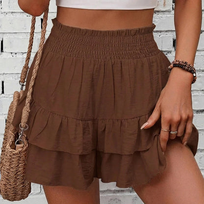 💝Last Day Promotion⚡Boho Ruffle Skorts