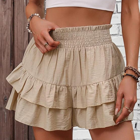 💝Last Day Promotion⚡Boho Ruffle Skorts