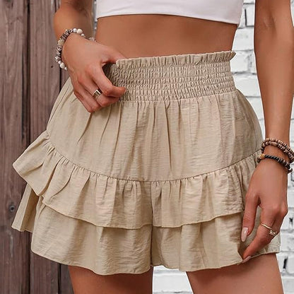 💝Last Day Promotion⚡Boho Ruffle Skorts