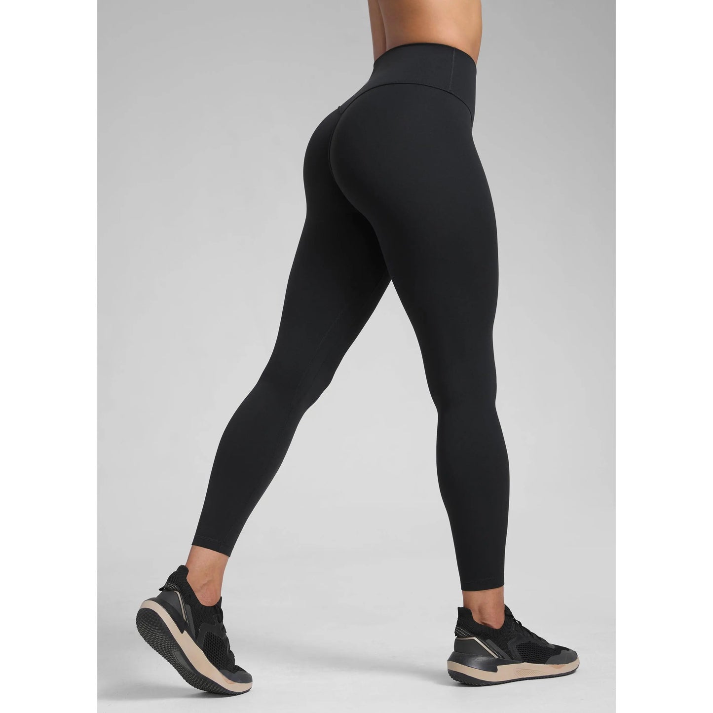 Elevate Your Workout: Seamless High-Waisted Leggings with Sculpting Fit