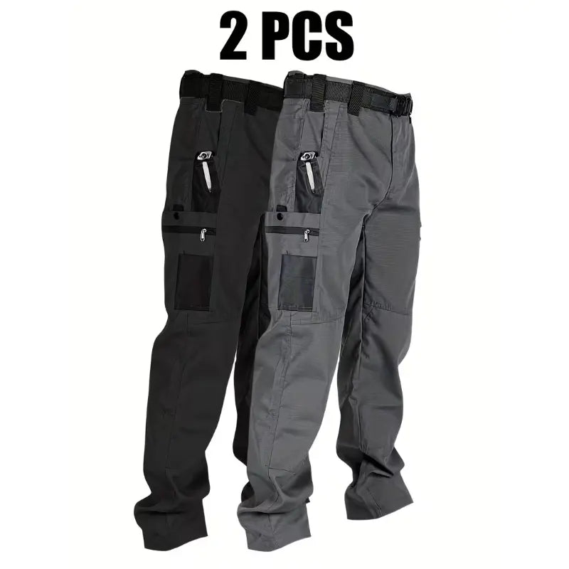 Men's Solid Color Tactical Work Pants