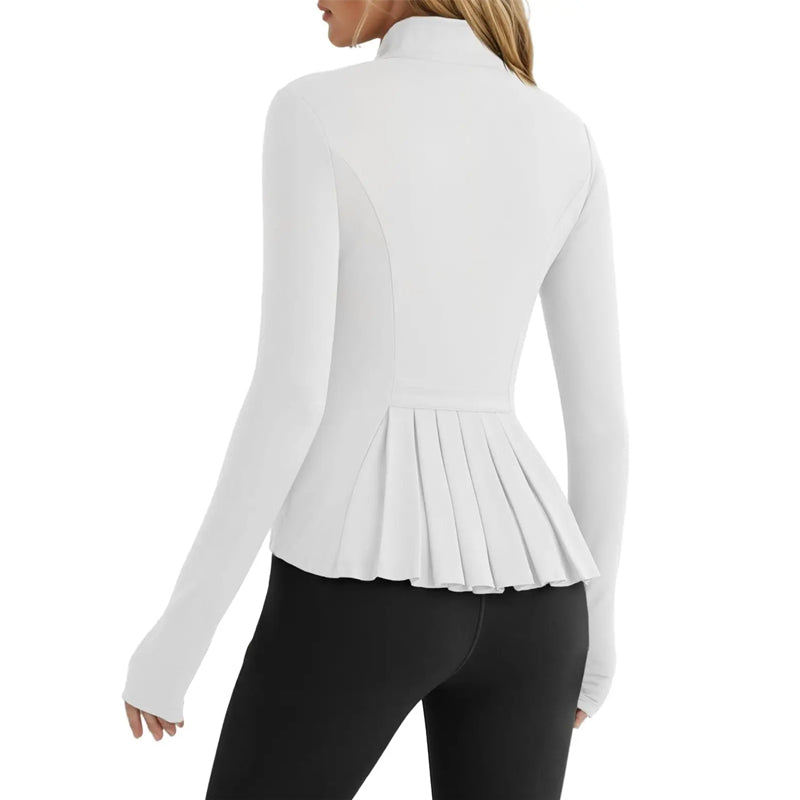 Women's Lightweight Zip-Up Athletic Jacket
