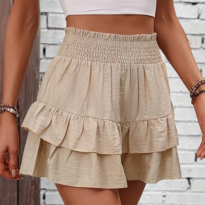 💝Last Day Promotion⚡Boho Ruffle Skorts