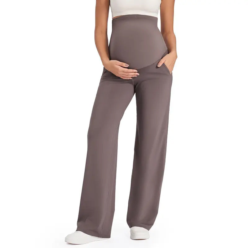 Maternity Wide-Leg Pants for Ultimate Comfort & Style 🤰✨