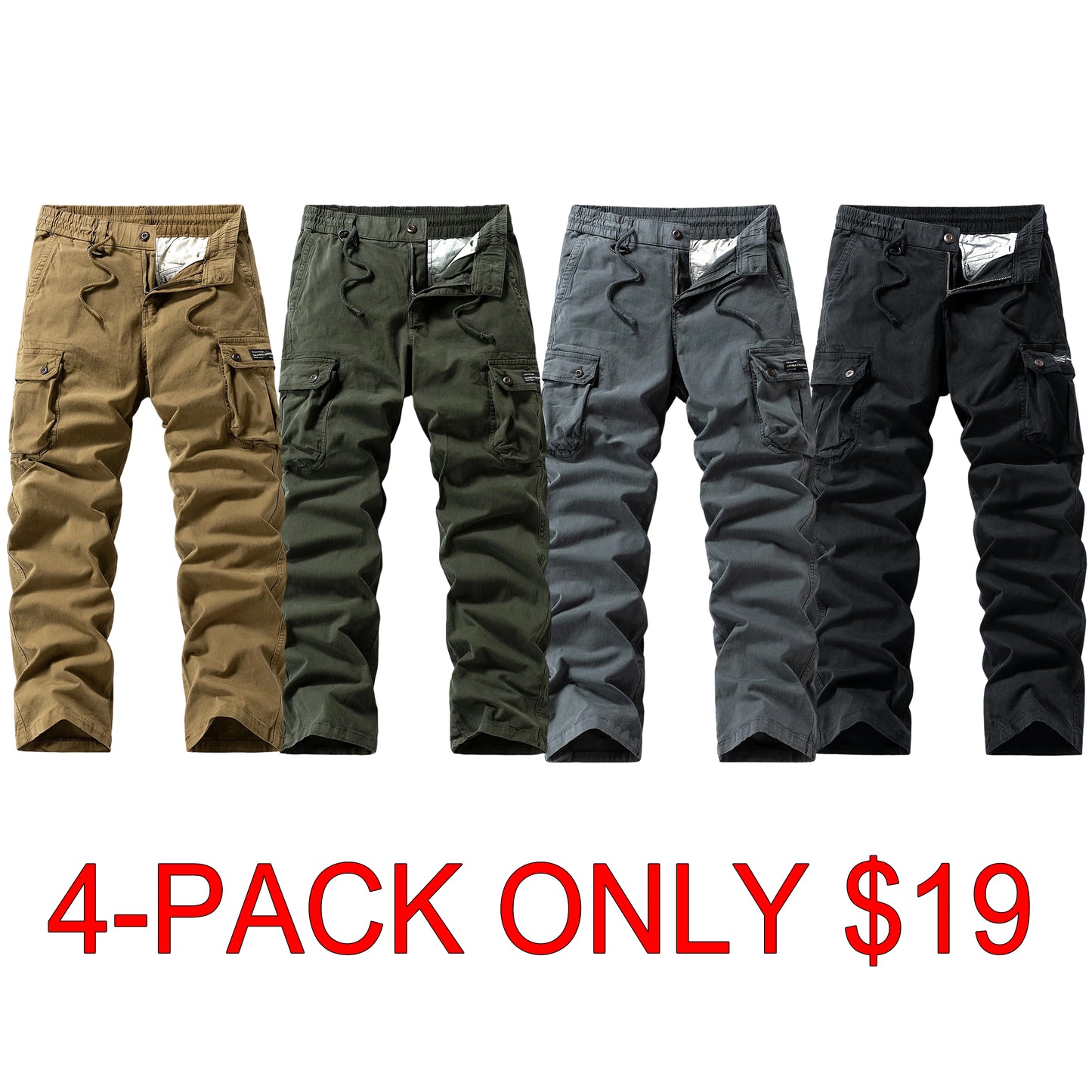 Vintage Loose Tapered Work Pants