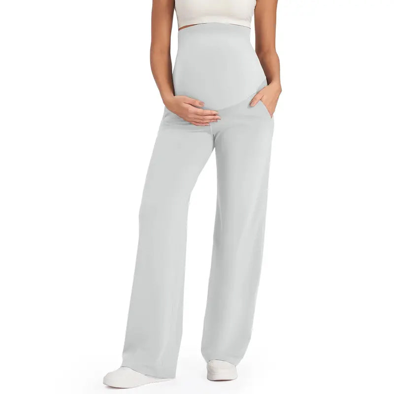 Maternity Wide-Leg Pants for Ultimate Comfort & Style 🤰✨