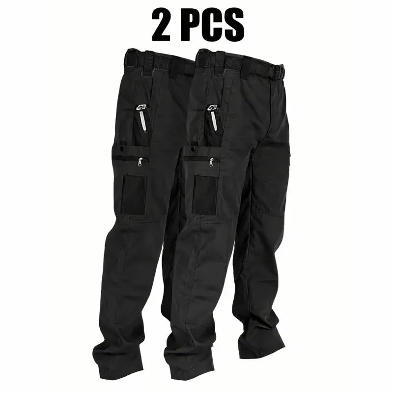 Men's Solid Color Tactical Work Pants