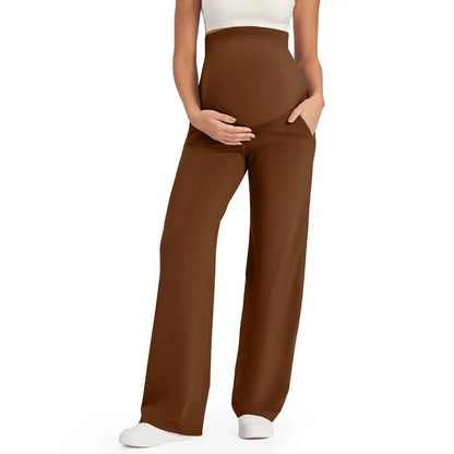 Maternity Wide-Leg Pants for Ultimate Comfort & Style 🤰✨