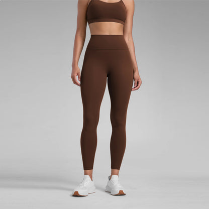 Elevate Your Workout: Seamless High-Waisted Leggings with Sculpting Fit