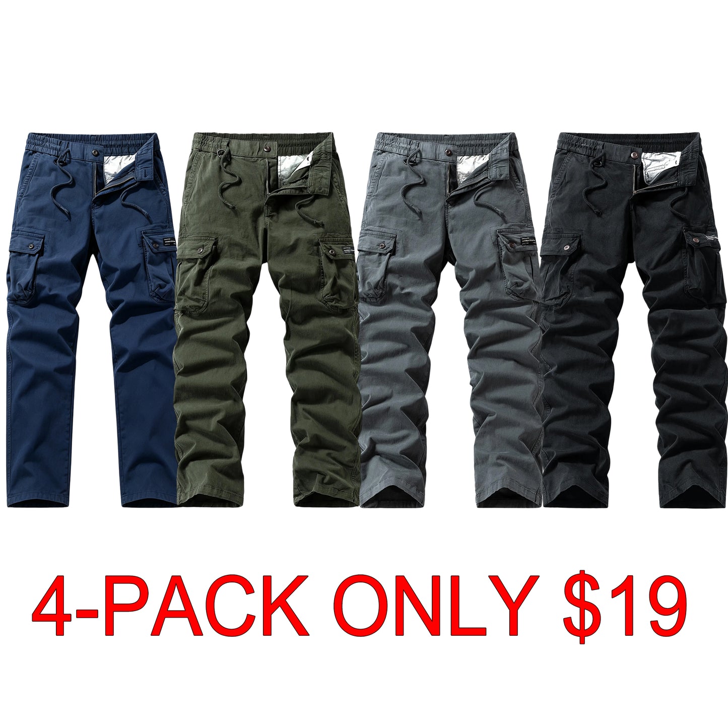 Vintage Loose Tapered Work Pants