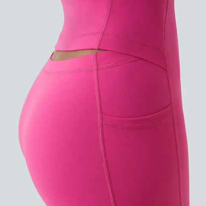 Women’s Plush Backless Active Dress-Easy Peezy Edition
