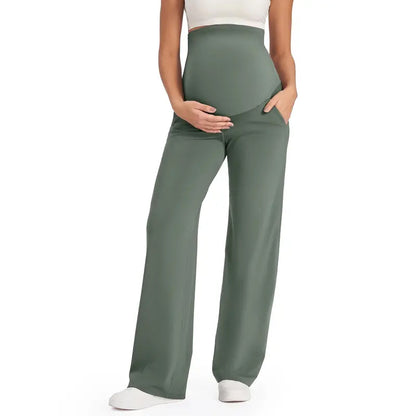 Maternity Wide-Leg Pants for Ultimate Comfort & Style 🤰✨
