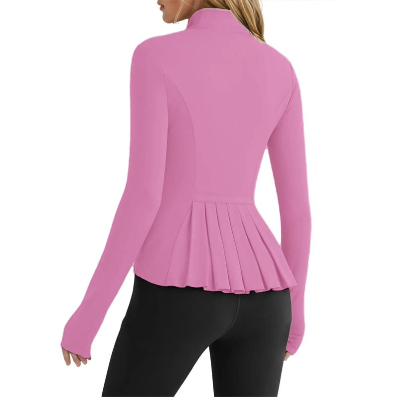 Women's Lightweight Zip-Up Athletic Jacket