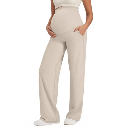 Maternity Wide-Leg Pants for Ultimate Comfort & Style 🤰✨
