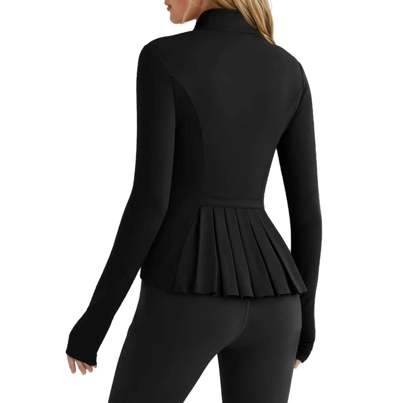 Women's Lightweight Zip-Up Athletic Jacket