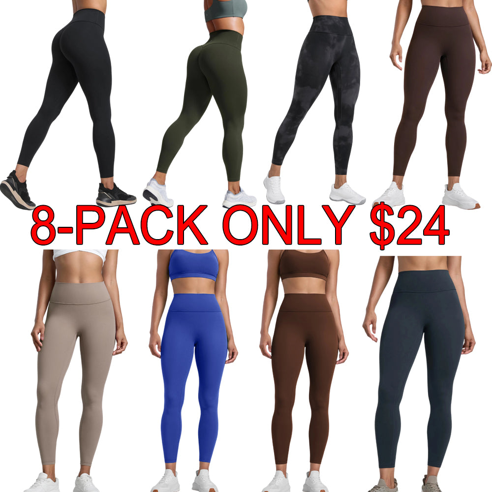Elevate Your Workout: Seamless High-Waisted Leggings with Sculpting Fit
