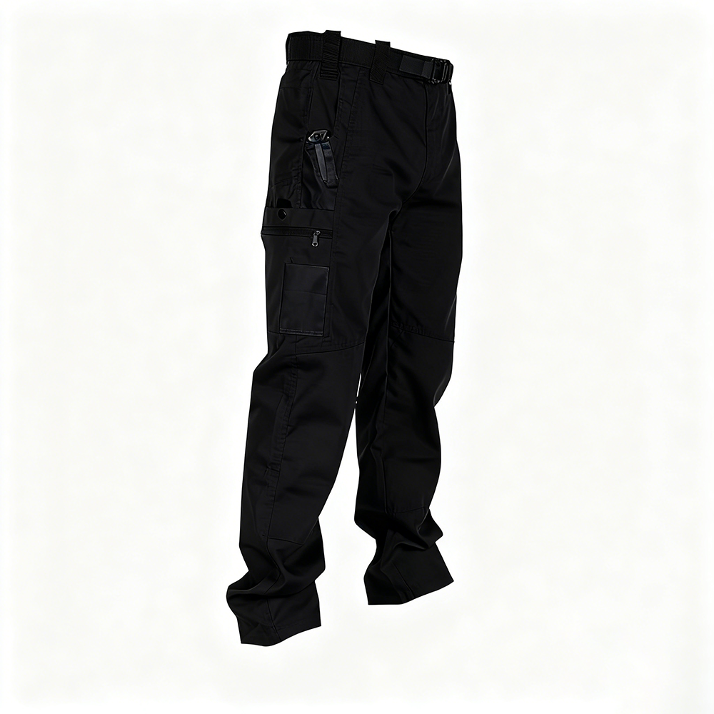 Men's Solid Color Tactical Work Pants