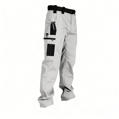 Men's Solid Color Tactical Work Pants