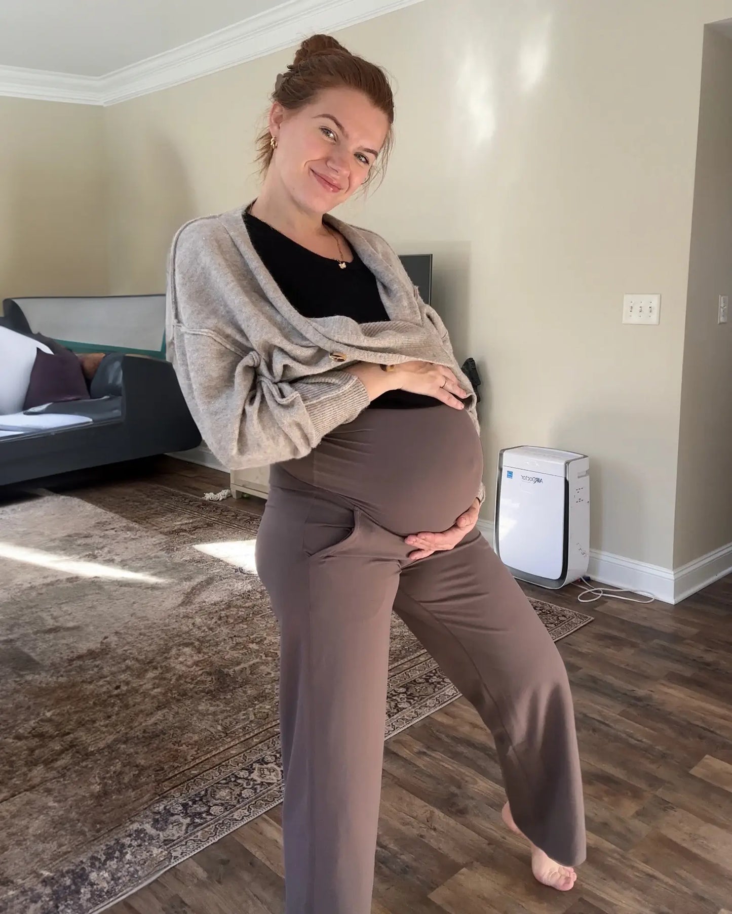 Maternity Wide-Leg Pants for Ultimate Comfort & Style 🤰✨