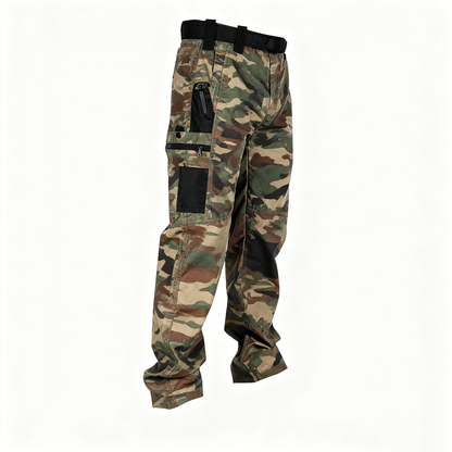 Men's Solid Color Tactical Work Pants