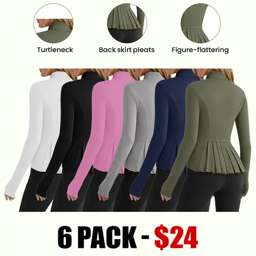 Women's Lightweight Zip-Up Athletic Jacket