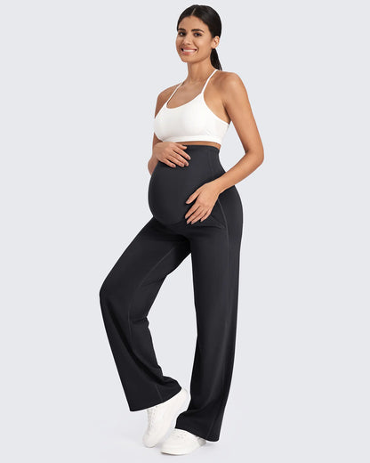 Maternity Wide-Leg Pants for Ultimate Comfort & Style 🤰✨